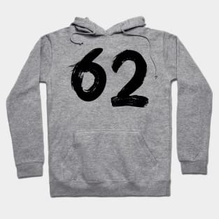 Number 62 Hoodie